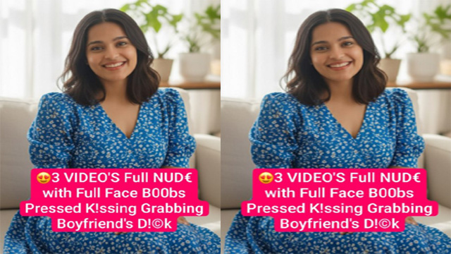 Indian GF Latest Most Exclusive – Viral Boobs Pressed – Kissing Grabbing Boyfriend’s Dick
