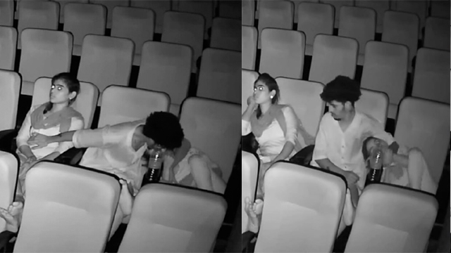 Cinema Hall CCTV Cam Record – Romance Viral Online