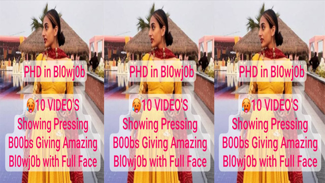 Desi GF PHD in Blowjob Boobs – Giving Amazing Free Mms Video