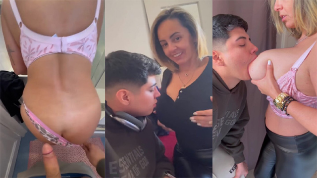 Son Sucks Her Mom’s Huge Tits Viral Mms