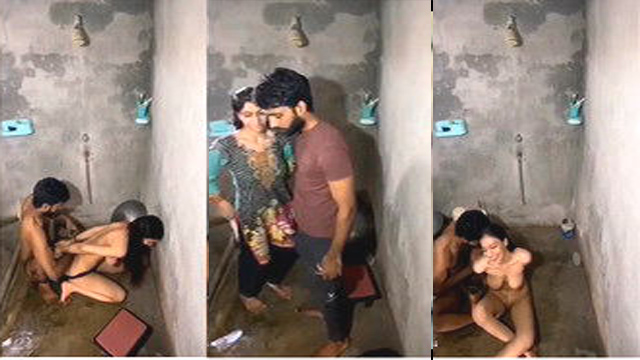Cute Slim Lover Fucking In Bathroom Viral Mms Video