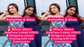 Ashwitha Miaz Most Requested – Lesbian Strip Fuck MMS