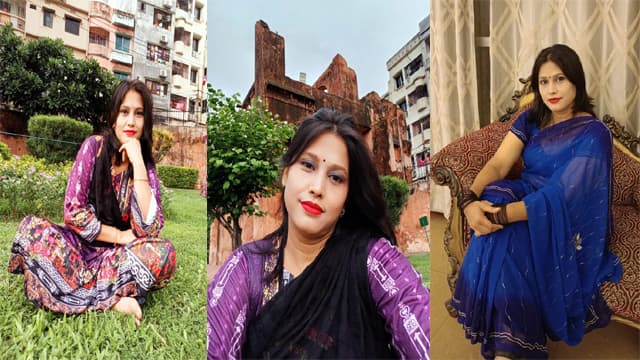 Desi Mature Bhabhi – Chubby Strip Affair Lover MMS