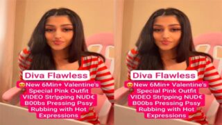 Diva Flawless Valentine’s Special New 6Min+ 0nlyFans Teasing Video Free