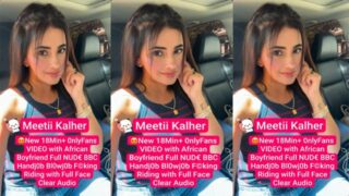 Meetii Kalher New African Boyfriend – Riding Blowjob & Fucking