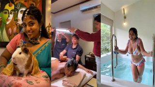 Model Satya Rayaprolu Getting A Massage & Fucks – Model Satya Boobs