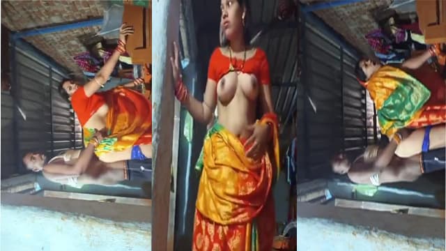 Village Bhabhi Doggy Fucking Neighbour  – Indian Saree Sex